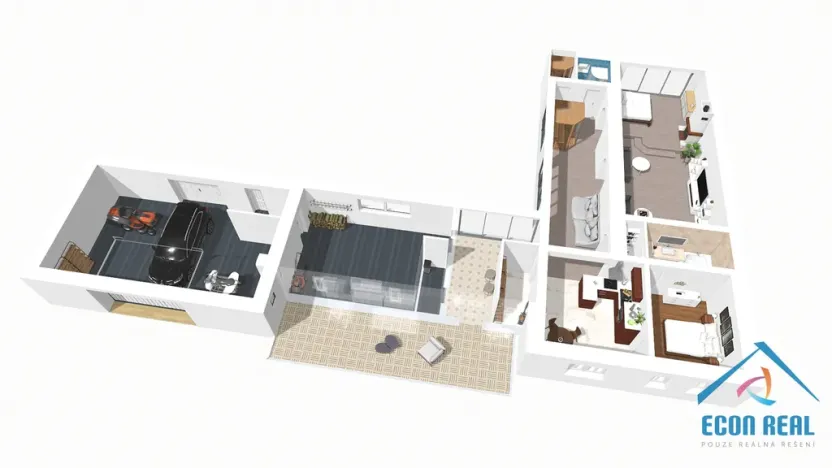 Prodej rodinného domu, Černovice - Svatava, 140 m2