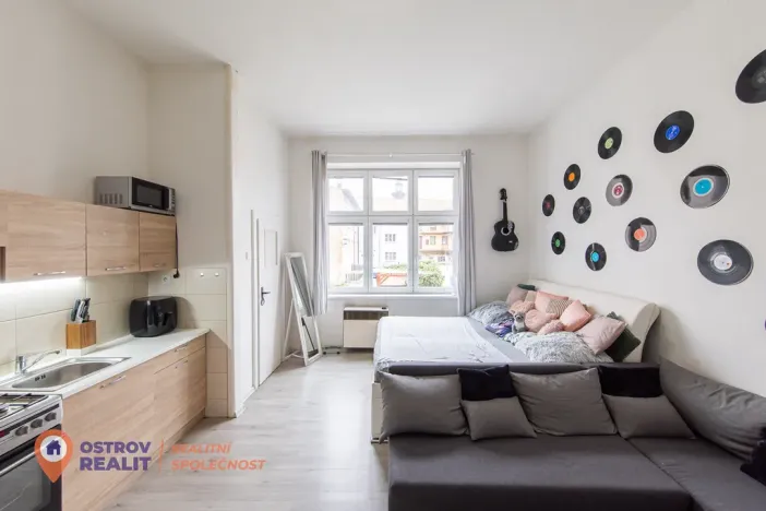 Pronájem bytu 1+kk, Prostějov, Krokova, 33 m2