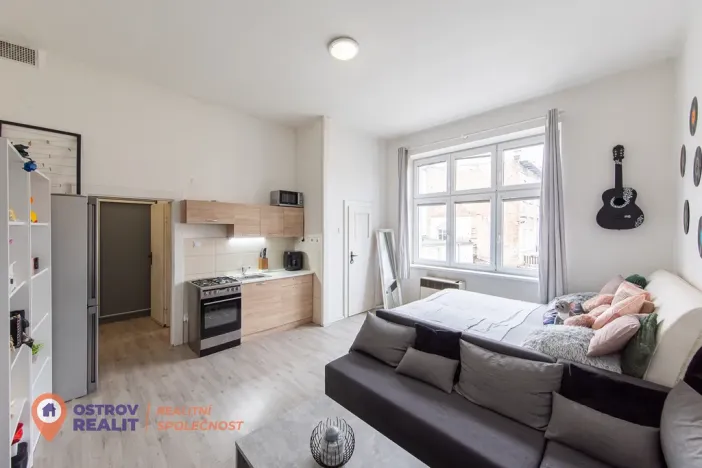 Pronájem bytu 1+kk, Prostějov, Krokova, 33 m2