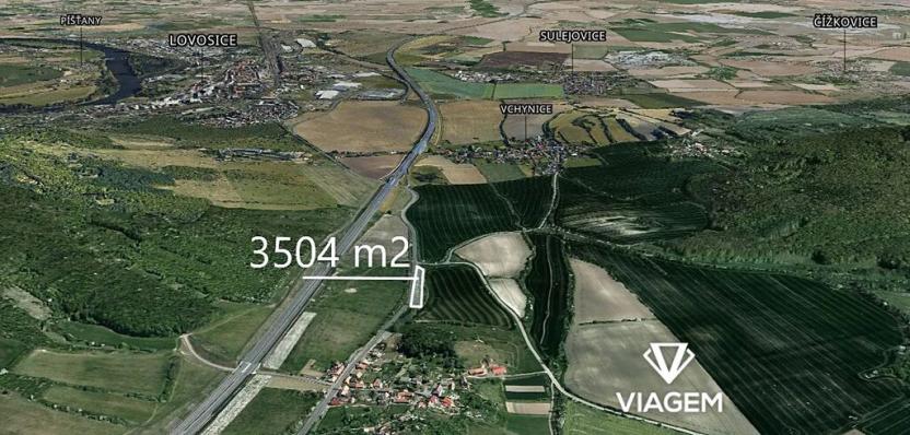 Prodej pole, Velemín, 3504 m2