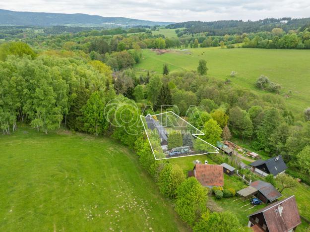 Prodej chalupy, Dolní Žandov - Horní Žandov, 152 m2