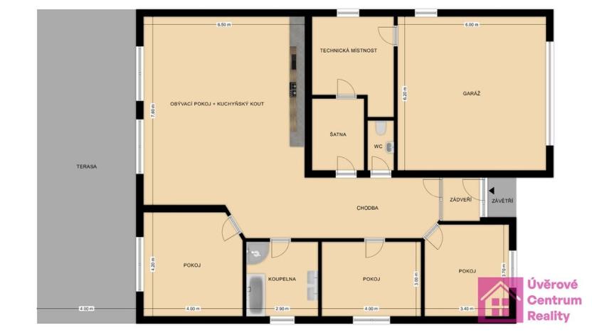 Prodej rodinného domu, Morkůvky, 141 m2