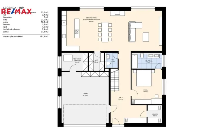 Prodej rodinného domu, Průhonice, Kunratická, 334 m2