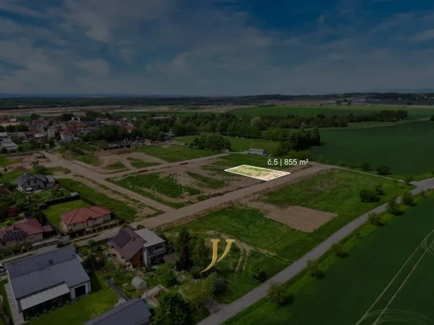 Prodej pozemku pro bydlení, Majetín, 780 m2