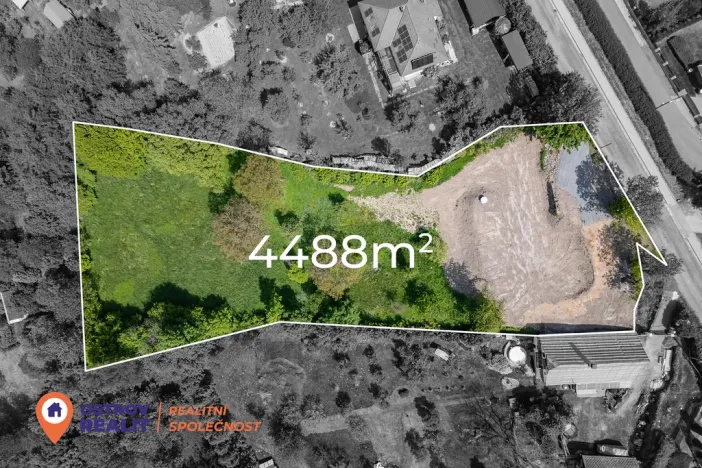 Prodej pozemku pro bydlení, Lipina, 4488 m2