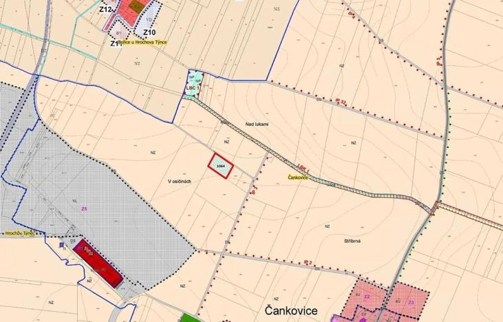Prodej pole, Čankovice, 4922 m2