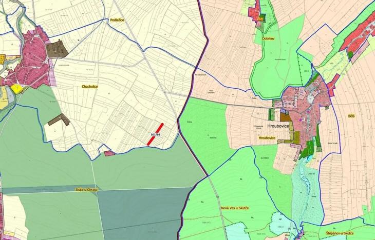 Prodej pole, Chrast, 3247 m2