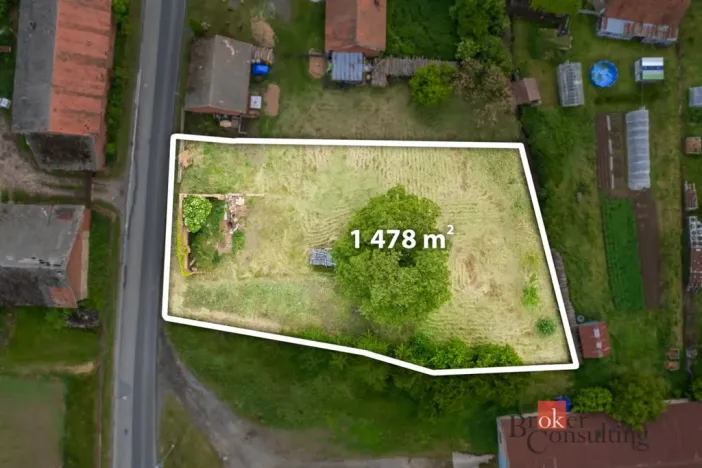 Prodej pozemku pro bydlení, Měník - Bydžovská Lhotka, 1478 m2