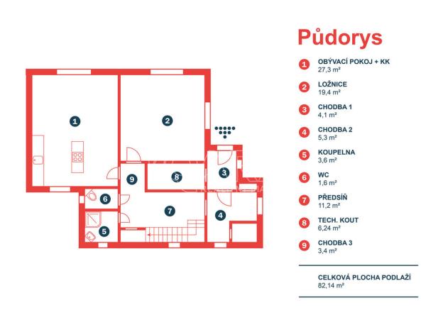 Prodej rodinného domu, Kladno, Divišova, 160 m2