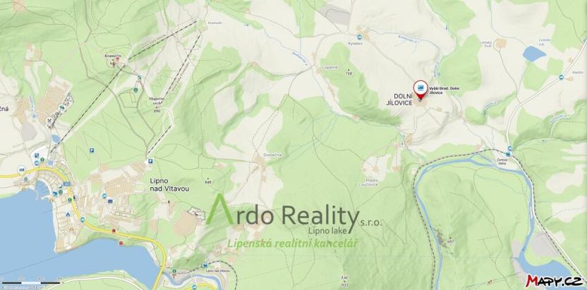 Prodej pozemku pro bydlení, Vyšší Brod - Dolní Jílovice, 6423 m2