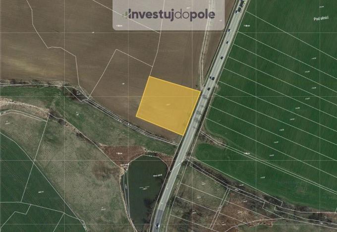 Prodej pole, Olbramovice - Zahradnice, 905 m2