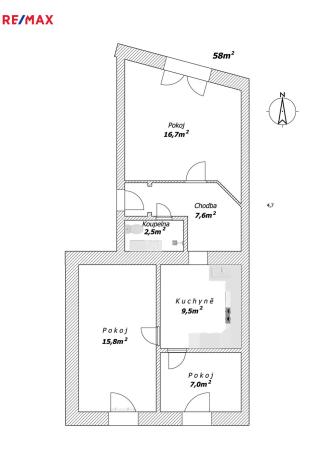 Prodej činžovního domu, Úpice, Dr. A. Hejny, 549 m2