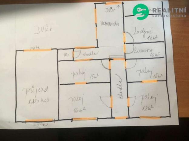 Prodej rodinného domu, Hrušovany nad Jevišovkou, Drnholecká, 160 m2