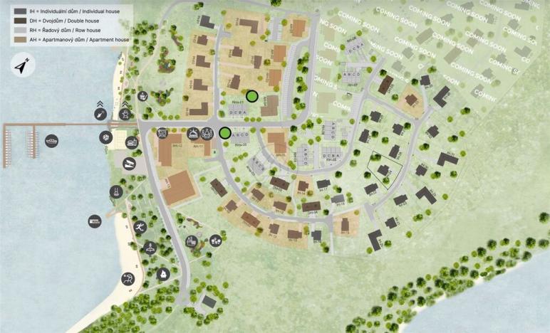 Prodej pozemku, Frymburk, 1128 m2