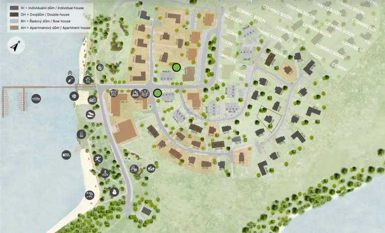 Prodej pozemku, Frymburk, 1128 m2