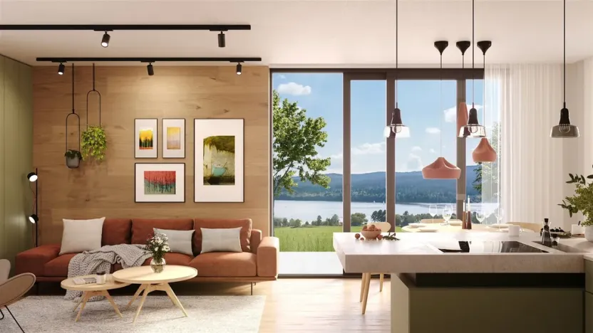 Prodej pozemku, Frymburk, 1128 m2