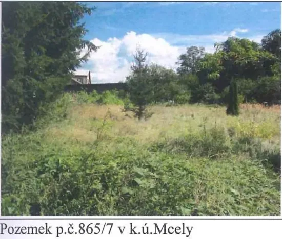 Prodej pozemku, Mcely, 398 m2