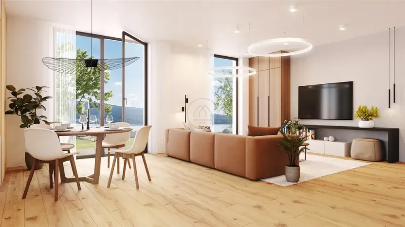 Prodej bytu 2+kk, Frymburk, 58 m2
