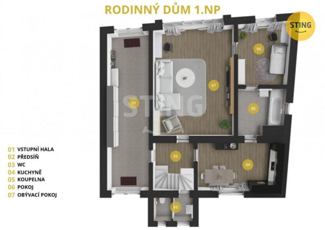 Prodej rodinného domu, Štěpánkovice, Hlavní, 351 m2