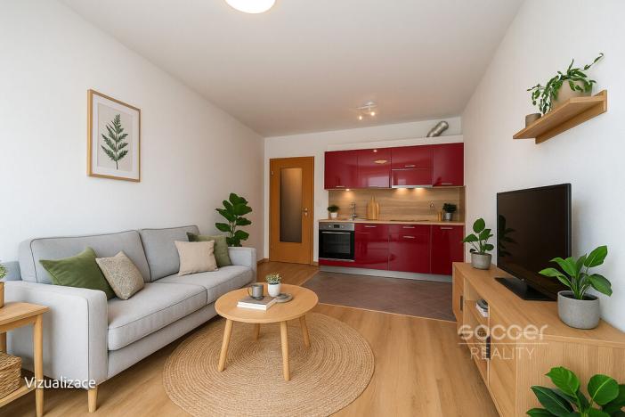 Prodej bytu 1+kk, Praha - Horní Měcholupy, Hornoměcholupská, 26 m2