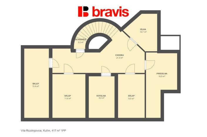 Prodej rodinného domu, Rozdrojovice, Na Rovinách, 450 m2