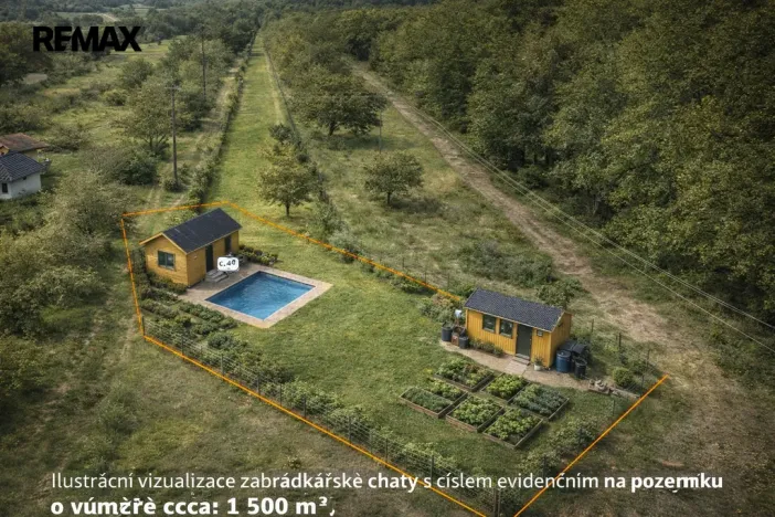 Prodej zahrady, Holešov, 1500 m2