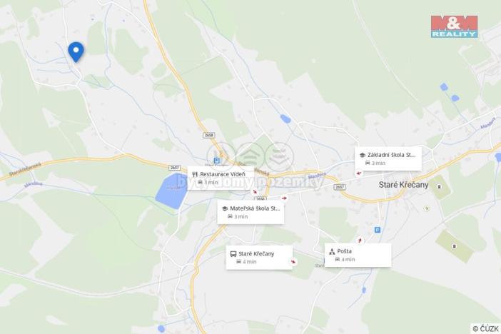 Prodej rodinného domu, Staré Křečany, 88 m2