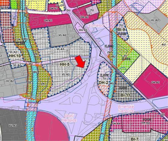 Prodej komerčního pozemku, Brno, Hněvkovského, 35094 m2