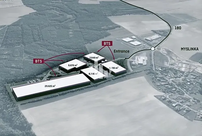 Pronájem kanceláře, Myslinka, 3478 m2