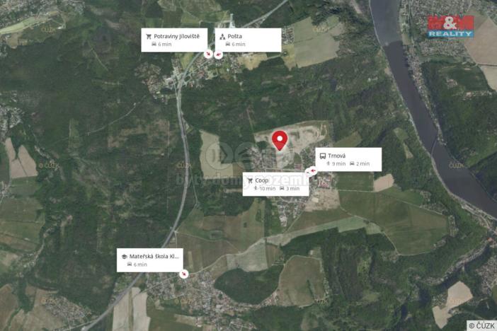 Prodej pozemku pro bydlení, Trnová, 1662 m2