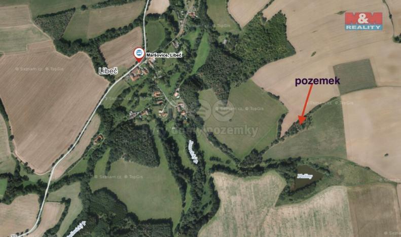 Prodej lesa, Maršovice - Libeč, 2104 m2