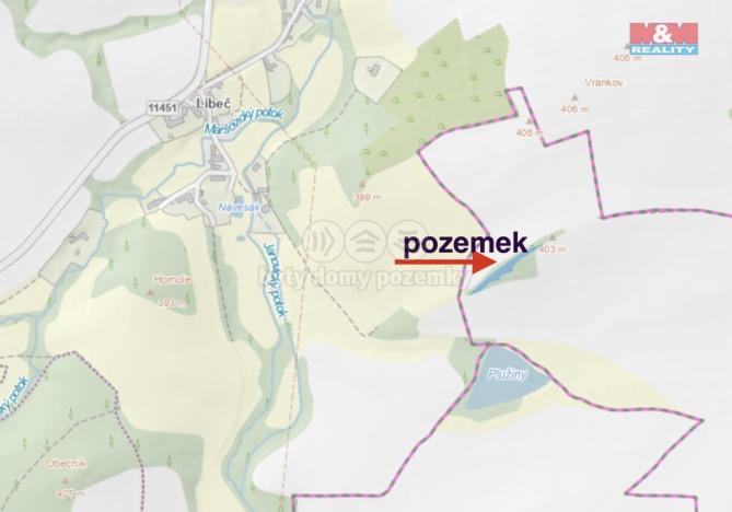 Prodej lesa, Maršovice - Libeč, 2104 m2