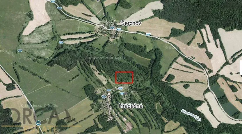 Prodej zahrady, Blatno, 2058 m2