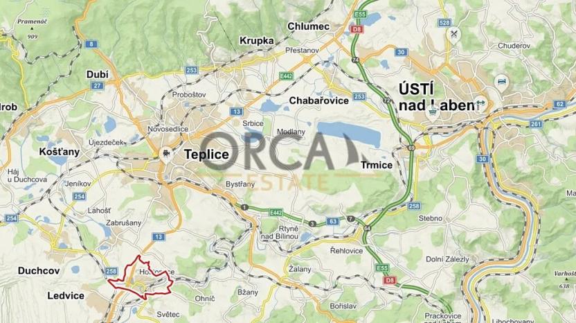 Prodej pozemku, Hostomice, 4388 m2