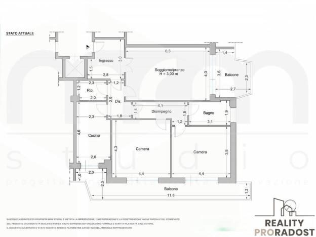 Prodej bytu 3+1, Montesilvano,Itálie, 120 m2