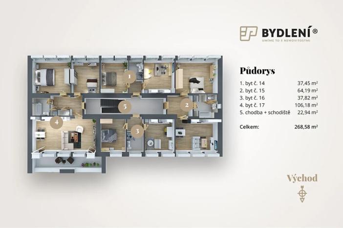 Prodej činžovního domu, Teplice, 1290 m2