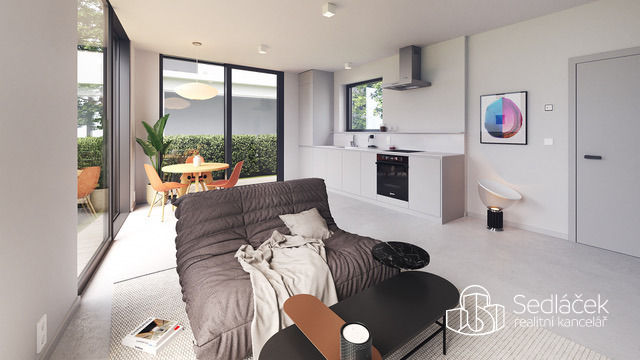 Prodej bytu 1+kk, Praha - Modřany, Na Cikorce, 34 m2