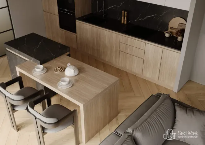 Prodej bytu 2+kk, Praha - Modřany, Na Cikorce, 52 m2