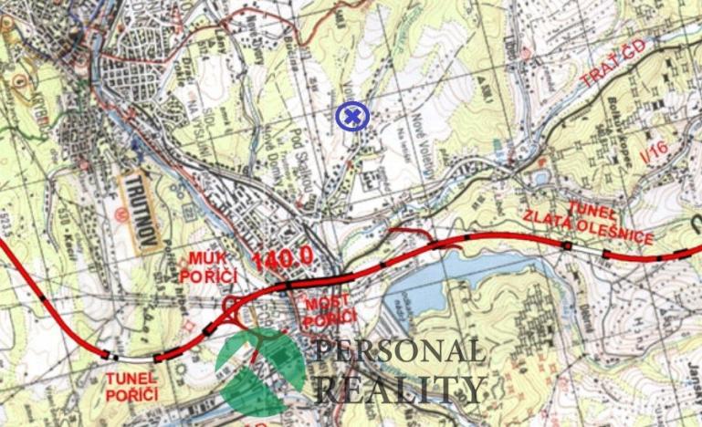 Prodej pozemku pro bydlení, Trutnov - Voletiny, 2437 m2