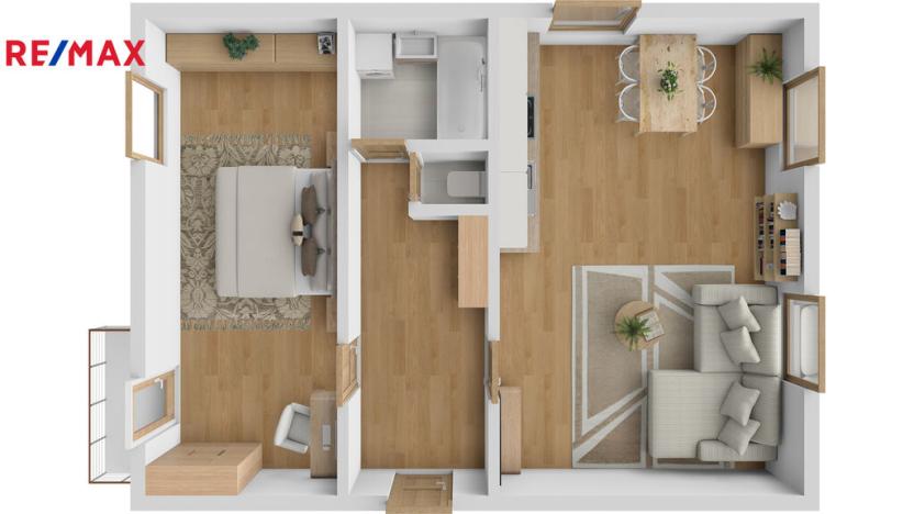 Prodej bytu 2+kk, Ústí nad Orlicí - Hylváty, Dukelská, 66 m2