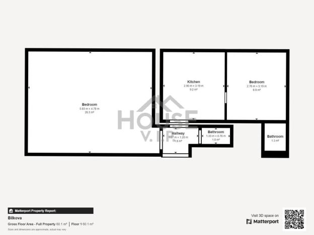 Prodej bytu 2+1, Praha - Staré Město, Bílkova, 55 m2