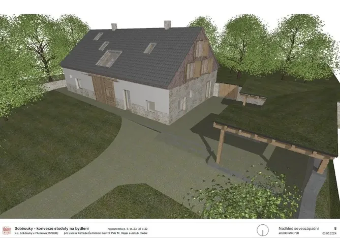 Prodej pozemku pro bydlení, Plumlov, okres prostějov, Soběsuky, 2172 m2