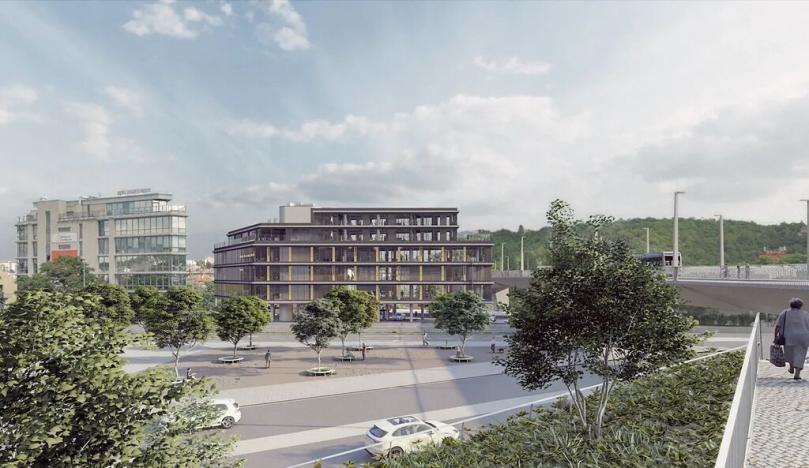 Pronájem kanceláře, Praha - Hlubočepy, Strakonická, 499 m2