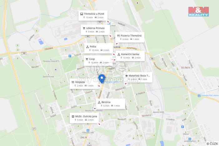 Prodej rodinného domu, Třemošná, 1. máje, 226 m2