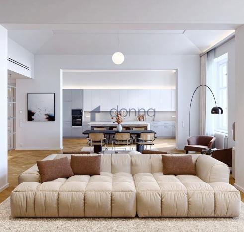 Pronájem bytu 3+kk, Praha, Janáčkovo nábřeží, 164 m2