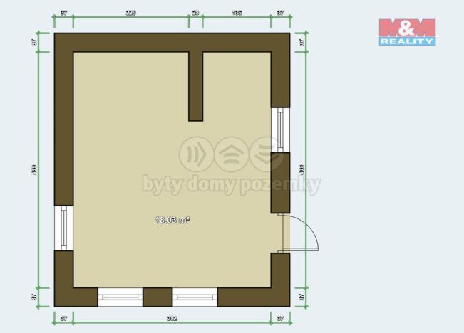 Prodej chaty, Chodová Planá - Pístov, 18 m2