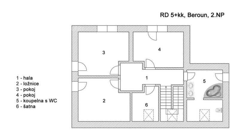 Prodej rodinného domu, Beroun - Beroun-Město, Vinařská, 215 m2