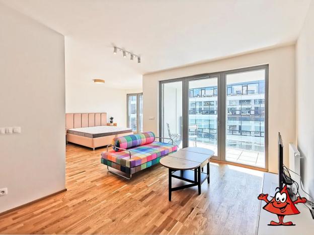 Pronájem bytu 2+kk, Praha - Karlín, Breitfeldova, 61 m2