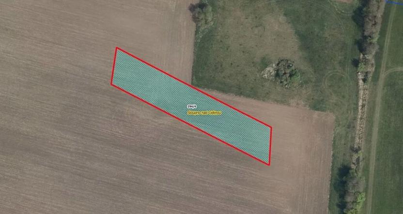 Prodej pole, Sloupno, 3400 m2