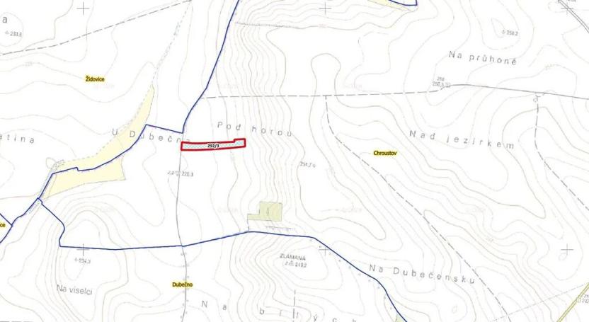 Prodej pole, Chroustov, 7193 m2